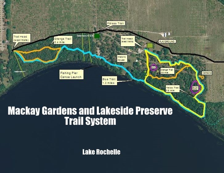 Mackay Gardens and Lakeside Preserve in Lake Alfred