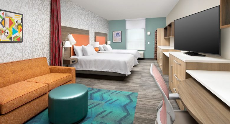 Home2 Suites By Hilton Lakeland Queen Room